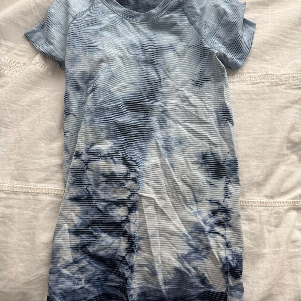 Blue Tie-Dye Short Sleeve lululemon